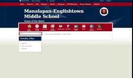 
							         Armetta, Jillian / Class Information - Manalapan-Englishtown Regional ...								  
							    