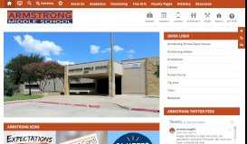 
							         Armstrong Middle / Homepage - Plano ISD								  
							    