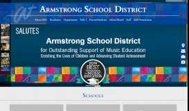 
							         Armstrong School District								  
							    