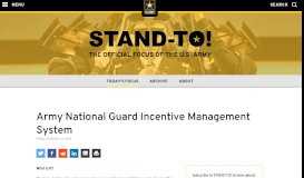 
							         Army National Guard Incentive Management System - Army.mil								  
							    