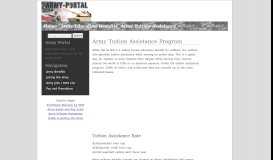 
							         Army Tuition Assistance Program - Army-Portal.com								  
							    