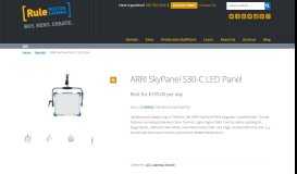 
							         ARRI SkyPanel S30-C LED Panel – Rule Camera								  
							    