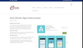 
							         Arro Driver App Instructions - American MedTrans								  
							    