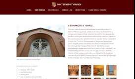 
							         Art and Architecture — Saint Benedict Church								  
							    
