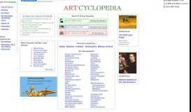 
							         Art cyclopedia: The Fine Art Search Engine								  
							    