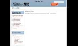 
							         ART WORKS Guidelines: Part 1: Submit Grants.gov | NEA								  
							    