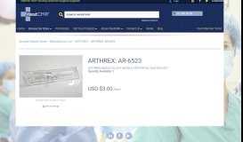 
							         ARTHREX: AR-6523 - ARTHREX NEEDLE: BLUNT NEEDLE FOR ...								  
							    