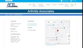 
							         Arthritis Associates – Arizona Community Physicians								  
							    
