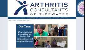 
							         Arthritis Consultants of Tidewater								  
							    