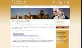 
							         Arthritis Consultants Patient Information | New Patient Forms ...								  
							    