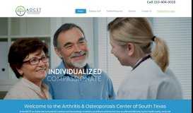 
							         Arthritis & Osteoporosis Center of South Texas								  
							    
