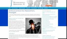 
							         Artificial Cervical Disc Replacement (ProDisc-C) - Birmingham, AL ...								  
							    