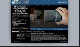 
							         Artistic planning and management software for the ... - ArtsVision								  
							    
