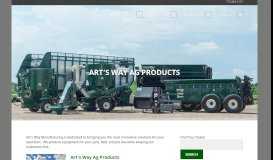 
							         Art's Way Ag Products - Art's Way Manufacturing Co., Inc.								  
							    