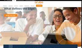 
							         Aruba | Enterprise Networking and Security Solutions								  
							    