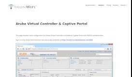 
							         Aruba Virtual Controller - IronWifi								  
							    