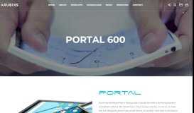 
							         Arubixs Portal 600 Flexible and Wearable Smartphone								  
							    
