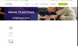 
							         Arvig® | Internet, TV, Phone and Security								  
							    