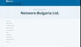 
							         AS34569 Networx-Bulgaria Ltd. - IPinfo.io								  
							    