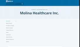 
							         AS36524 Molina Healthcare Inc. - IPinfo.io								  
							    