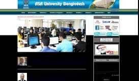 
							         ASA University Bangladesh (ASAUB)								  
							    