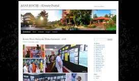 
							         ASAS KOCHI – Events Portal | Events at a glance…								  
							    