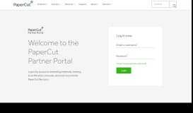 
							         ASC and Reseller partner log in | PaperCut - PaperCut Portal								  
							    