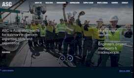 
							         ASC - Building and maintaining Australia's frontline naval defence ...								  
							    