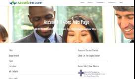 
							         Ascend HR Corp Jobs Page								  
							    