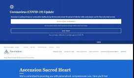 
							         Ascension Sacred Heart | Ascension								  
							    