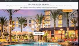 
							         Ascent Apartments | San Jose Apartments For Rent - Shea Apartment								  
							    