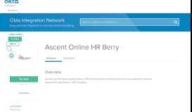 
							         Ascent Online HR Berry | Okta								  
							    