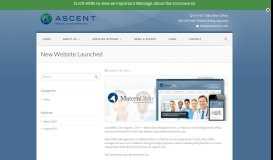 
							         AscentMMI New Website Launched - AscentMMI								  
							    