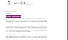 
							         ASEAN Media Portal | ASEF culture360								  
							    