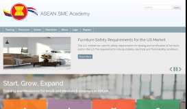 
							         ASEAN SME Academy: US								  
							    