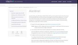 
							         Asentinel - Idaptive Product Documentation								  
							    