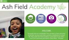 
							         Ash Field Academy: Home								  
							    