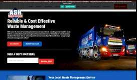 
							         ASH Waste Services – The No.1 Waste Management Service								  
							    