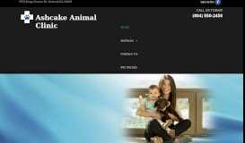 
							         Ashcake Animal Clinic: Caring Veterinary Services - Ashland, VA								  
							    