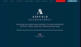
							         Ashfield Accountancy								  
							    