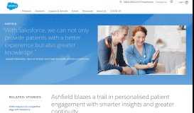 
							         Ashfield blazes a trail in personalised patient engagement with Health ...								  
							    