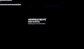 
							         Ashfield Boys' High School								  
							    