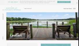 
							         Ashford at Altamonte Springs FL Apartments | Contact Us								  
							    