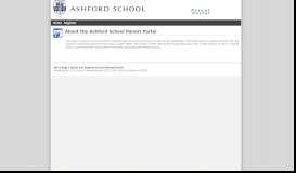 
							         Ashford School Parent Portal|About the Portal								  
							    