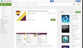 
							         Ashford University Mobile - Apps on Google Play								  
							    