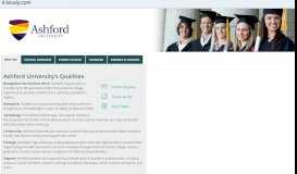 
							         Ashford University - Study.com								  
							    