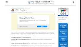 
							         Ashley Furniture - Job-Applications.com								  
							    