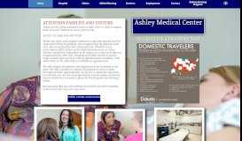 
							         Ashley Medical Center								  
							    