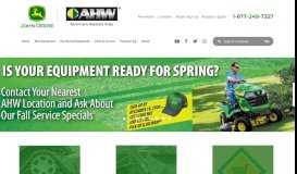 
							         Ashmore Illinois John Deere Dealer » AHW,LLC								  
							    