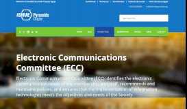 
							         Ashrae Pyramids » Electronic Communications Committee (ECC)								  
							    